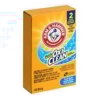Arm & Hammer® 2 oz. Fresh Scent Powder Laundry Detergent Plus OxiClean - 156/Case