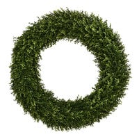 Mills Floral Company 32" Artificial Boxwood Round Wreath