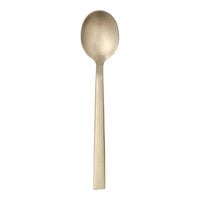 Libbey Elexa Satin OR 6 1/8" 18/0 Gold Stainless Steel Heavy Weight Teaspoon - 36/Case