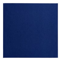Choice 16" x 16" Navy Airlaid Linen-Feel Flat-Packed Paper Napkin - 500/Case