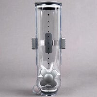 Zevro KCH-06138 SmartSpace 4 Liter Single Canister Wall Mount Dry Food Dispenser