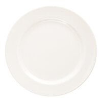 10 Strawberry Street Crism 9 1/4" Round White Porcelain Luncheon Plate - 24/Case