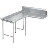 Advance Tabco DTC-K30-108 Spec Line 9' Stainless Steel Korner Clean L-Shape Dishtable - Left Table