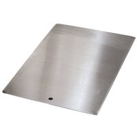 Advance Tabco K-455E Stainless Steel Sink Cover for 20" x 20" Compartments