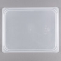 Cambro 1/2 Size Translucent Polypropylene Seal Cover 20PPCWSC190 - 6/Case