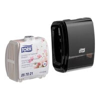 Tork 256020 Black Constant Air Freshener Starter Kit with Blossom Refill