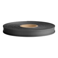 1" Black Heavy-Duty Magnetic Label / Card Holder - 50' Roll