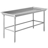 Advance Tabco SR-72 30 inch x 72 inch Stainless Steel Sorting Table