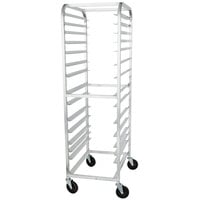 New Age Aluminum 20 Pan End Load Bun Pan Rack - 26L x 20 3/8 W x 69 3/4H