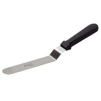 Ateco 1307 7 3/4" Blade Offset Baking / Icing Spatula with Plastic Handle