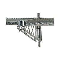 Advance Tabco AABM-18 18 inch Adjustable Double Mid-Mounted Bracket for Wall Mounted Shelving Systems