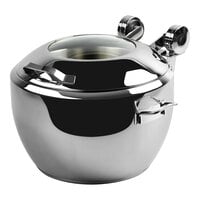 Smart Buffet Ware Smart W by Front of the House 10.5 qt. Soup Chafer Urn with Inset BCH014MSS18