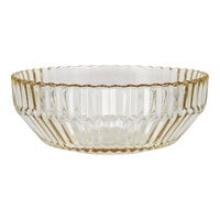 Zwiesel Fortessa Archie 22.8 oz. Ginger Gold Round Glass Cereal Bowl - 4/Case