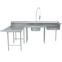 Advance Tabco 9-41-24-24 Super Saver One Compartment Pot Sink with One Drainboard - 54 inch - Left Drainboard