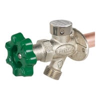 Prier P-164D10 Diamond Series 10" Non-Freeze Anti-Siphon Wall Hydrant with Quarter-Turn Handle