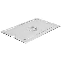 Vollrath 94100 Full Size Long Stainless Steel Slotted Cover for Super Shapes Pan