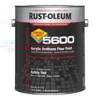 Rust-Oleum Concrete Saver 5600 System 1 Gallon Safety Red Acrylic Urethane Floor Paint 261115 - 2/Case
