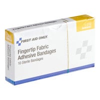 First Aid Only 1-010-020 Fabric Sterile Adhesive Fingertip Bandage - 600/Case