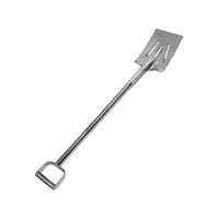 Sani-Lav 39" Heavy-Duty Stainless Steel Food Service Shovel with 9" x 7" Reinforced Blade 267R
