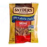 Snyder's of Hanover Mini Pretzels 0.92 oz. - 88/Case