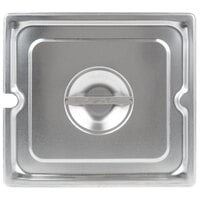Vollrath 94110 2/3 Size Long Stainless Steel Slotted Cover for Super Pan 3