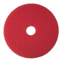 Niagara™ 5100N 17" Red Buffing Floor Pad - 5/Case