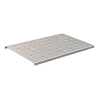 New Age Industrial 51103 60" x 20" Perforated Anti-Slip Aluminum Dunnage Rack Cover for 2000 and 6000 Series