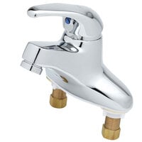 T&S B-2711-LF15 Vandal Resistant 1.5 GPM Centerset Single Lever Faucet with 4 inch Centers, Temperature Limit Adjustment, and Cerama Cartridge