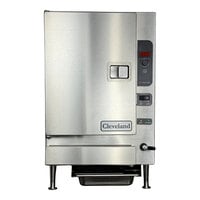 Cleveland 22CCGT6N SteamChef 6-Pan Natural Gas Countertop Connectionless Convection Steamer - 32,000 BTU