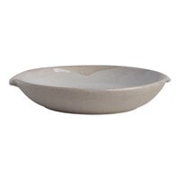 Off Grid Studio Gembrook from Steelite International 9.5 oz. Round White Stoneware Double-Spouted Bowl - 24/Case