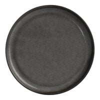Off Grid Studio Gembrook from Steelite International 8" Round Gray Stoneware Plate - 24/Case