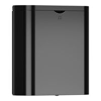 Bradley Elvari 4B2-110000-BB 1.5 Gallon Black Stainless Steel Surface-Mounted Sanitary Napkin Receptacle