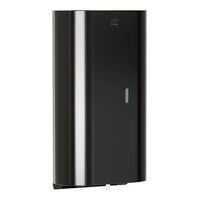 Bradley Elvari 6B1-119300-BB 40 oz. Black Stainless Steel Automatic Liquid Soap / Gel Sanitizer Dispenser