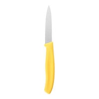 Victorinox 6.7608.C1 3 1/4" Paring Knife with Lemon Yellow Handle