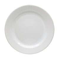 Santa Anita Glacial 10 1/4" White Stoneware Round Plate by Arc Cardinal - 24/Case