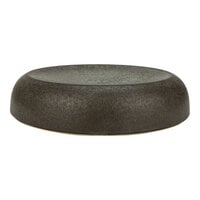 Klay Collection 1 Lava 10 1/2" Green and Brown Stoneware Round Elevated Plate by Arc Cardinal - 4/Case