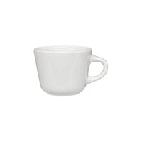 Santa Anita Glacial 7 oz. White Stoneware Flair Cup by Arc Cardinal - 36/Case