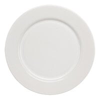 Santa Anita Glacial 11" White Stoneware Round Plate by Arc Cardinal - 24/Case