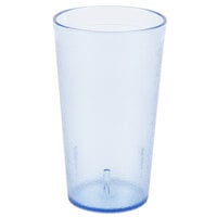 Carlisle 521254 Stackable 12 oz. Blue SAN Plastic Tumbler - 72/Case