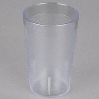 Carlisle 550607 Stackable 9.5 oz. Clear SAN Plastic Tumbler - 72/Case