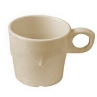 GET DC-101-S Sandstone 7.5 oz. SuperMel Conic Mug - 48/Case