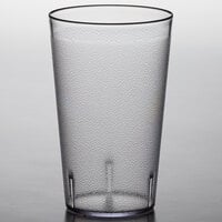 Carlisle 553207 Stackable 32 oz. Clear SAN Plastic Tumbler - 48/Case