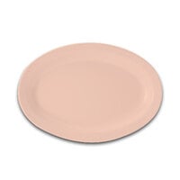 GET OP-610-T SuperMel 10" x 6 3/4" Tan Melamine Oval Platter - 24/Case