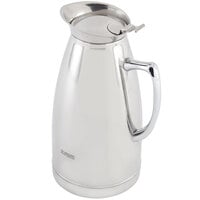 Bon Chef 4054DECAF 48 oz. Insulated Stainless Steel Server with Decaffeinated Crest