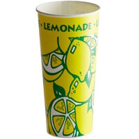 24 oz. Tall Paper Lemonade Cup - 500/Case