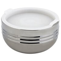 Bon Chef 9318 Cold Wave 1.7 Qt. Triple Wall Bowl with Stacking Cover