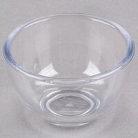 Carlisle 083007 1.1 oz. Clear Round Plastic Souffle Cup - 144/Case