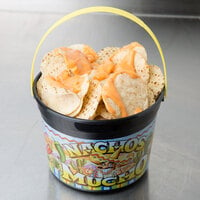 48 oz. Plastic Nachos Mucho Bucket - 160/Case