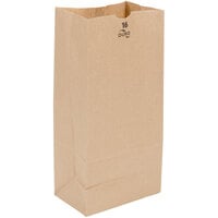 Duro 16 lb. Brown Paper Bag - 500/Bundle