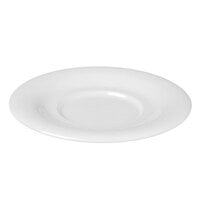 Thunder Group CR9303W 5 1/2" White Melamine Saucer for 7 oz. Bouillon Cup - 12/Pack